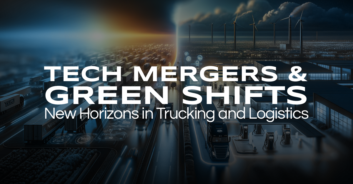 Tech Mergers & Green Shifts: New Horizons in Trucking and Logistics