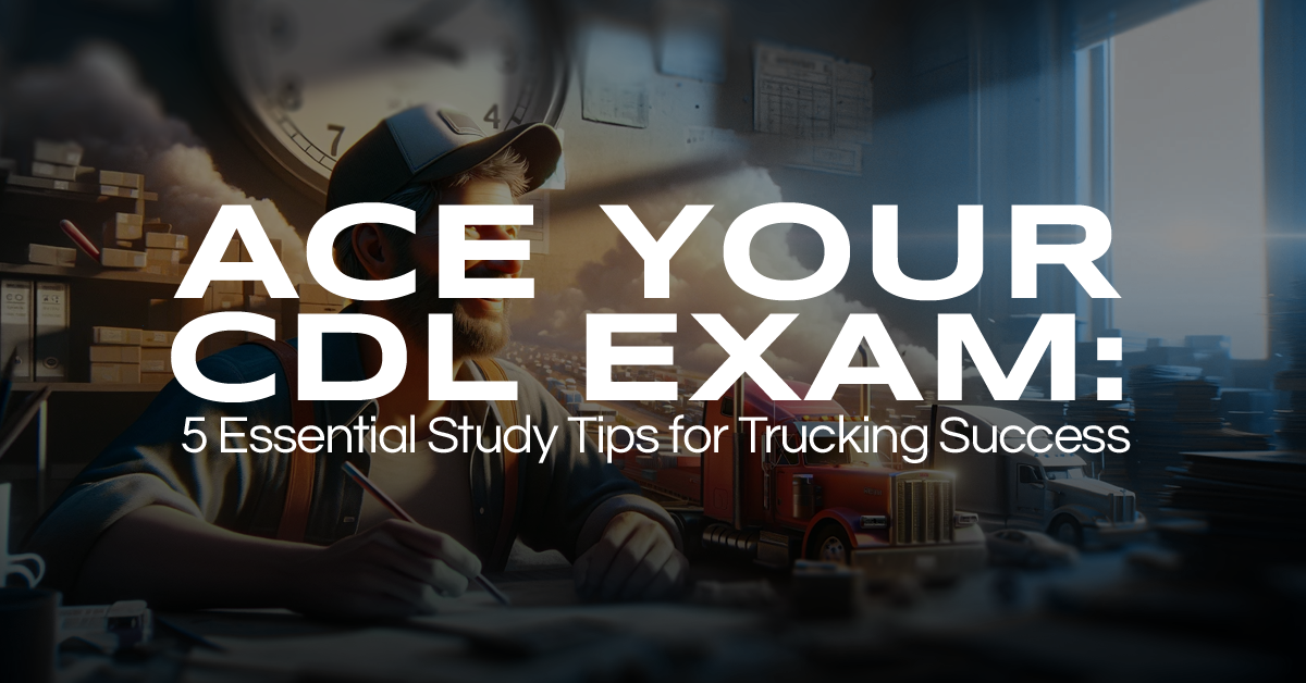 Ace Your CDL Exam: 5 Essential Study Tips for Trucking Success