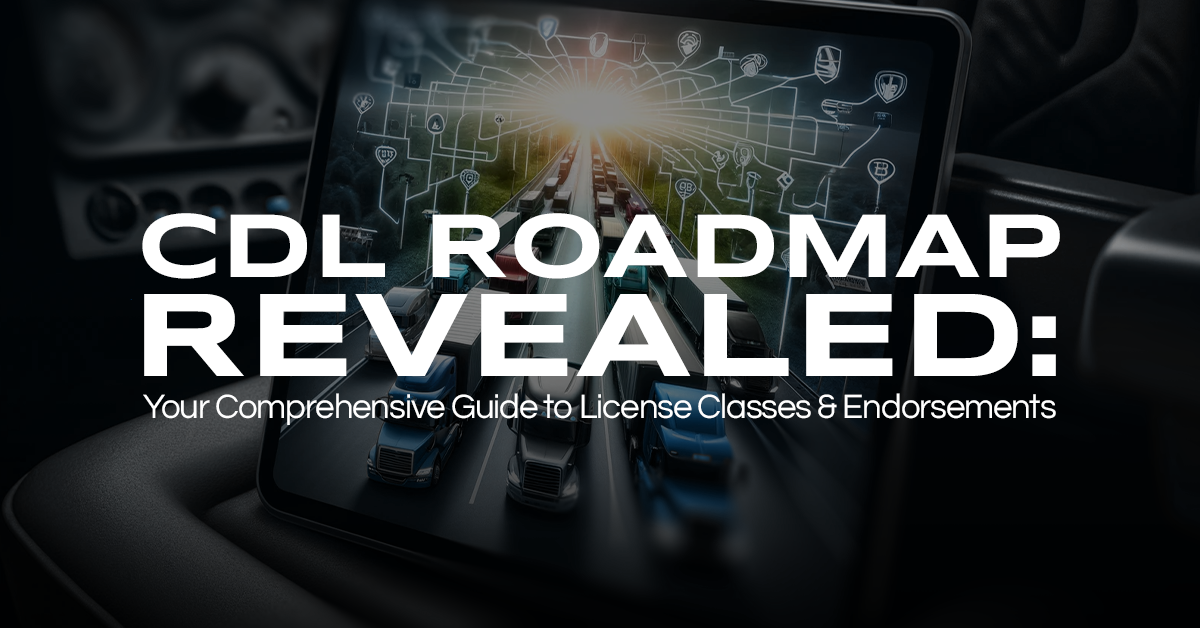 CDL Roadmap Revealed: Your Comprehensive Guide to License Classes & Endorsements